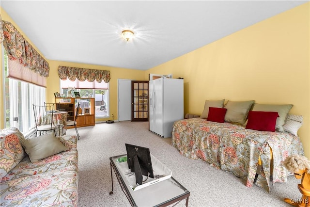 5 Hingham Rd, Utica, NY 13501 - bedroom featuring white refrigerator with ice dispenser and carpet
