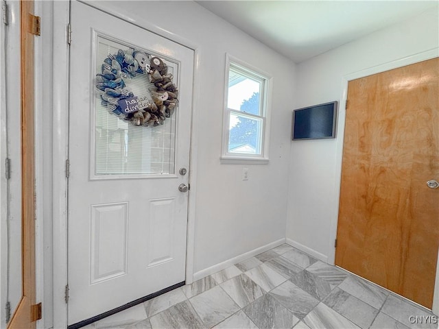 8 Harnden St, Auburn, NY 13021 - doorway with baseboards