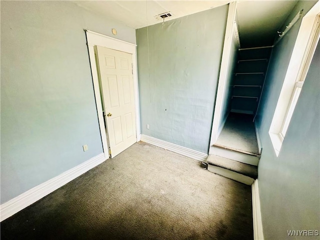 253 Gold St, Buffalo, NY 14206 - unfurnished bedroom with carpet flooring and baseboards