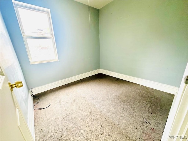 253 Gold St, Buffalo, NY 14206 - spare room featuring baseboards and carpet