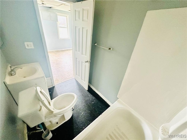 253 Gold St, Buffalo, NY 14206 - bathroom with a sink and a bathtub