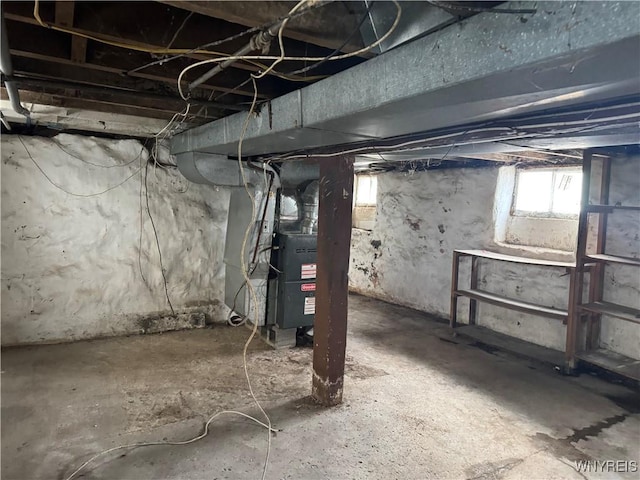 99 Sattler Ave, Buffalo, NY 14211 - basement featuring heating unit