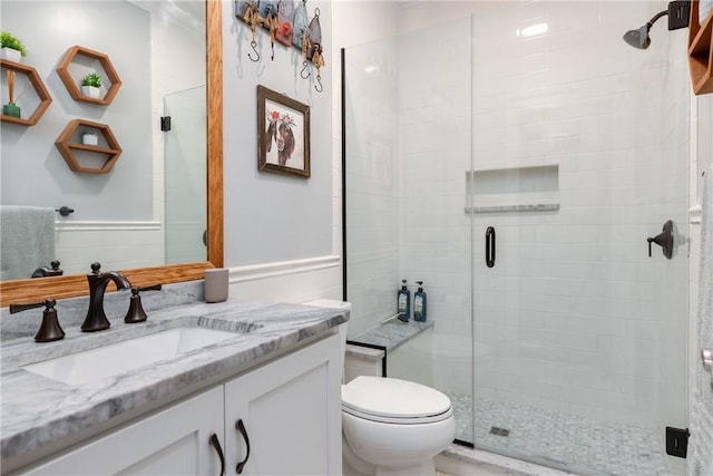 405 Greystone Dr, Horseheads, NY 14845 - full bathroom with vanity and a shower stall