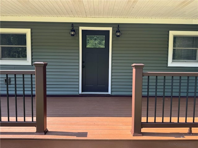 6365 Honey Run Rd, Hornellsville, NY 14843 - entrance to property featuring a porch