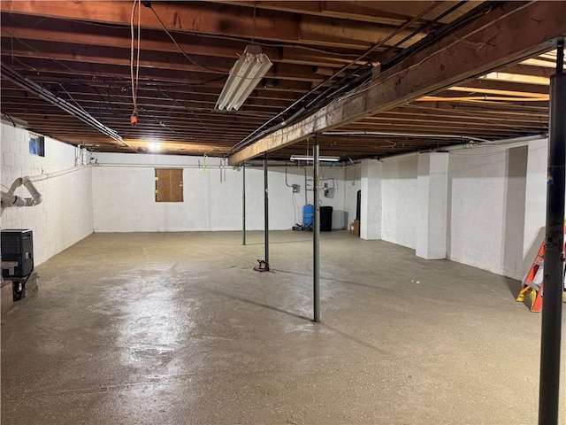 6365 Honey Run Rd, Hornellsville, NY 14843 - unfinished below grade area featuring a water pressure tank