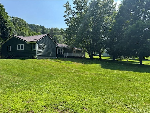 6365 Honey Run Rd, Hornellsville, NY 14843 - view of green lawn