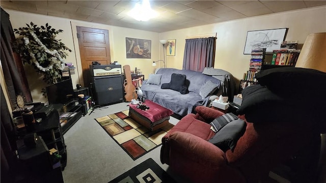 401 Lower Pace Rd, Corning City, NY 14830 - living area with carpet