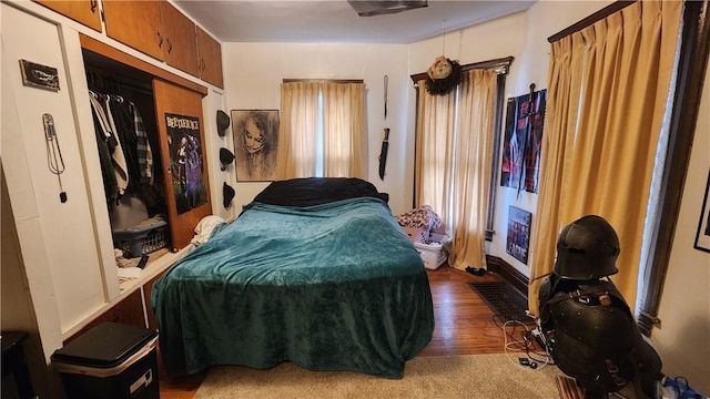 401 Lower Pace Rd, Corning City, NY 14830 - bedroom featuring wood finished floors