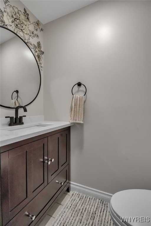 160 Greengage Cir, Amherst, NY 14051 - bathroom featuring vanity and tile patterned floors