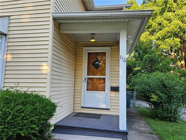 178 Campbell Park, Rochester, NY 14606 - doorway to property