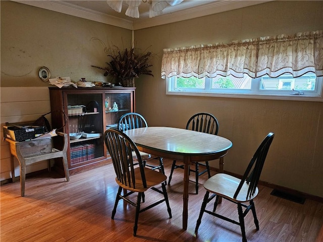 178 Campbell Park, Rochester, NY 14606 - dining room with wood finished floors and ornamental molding