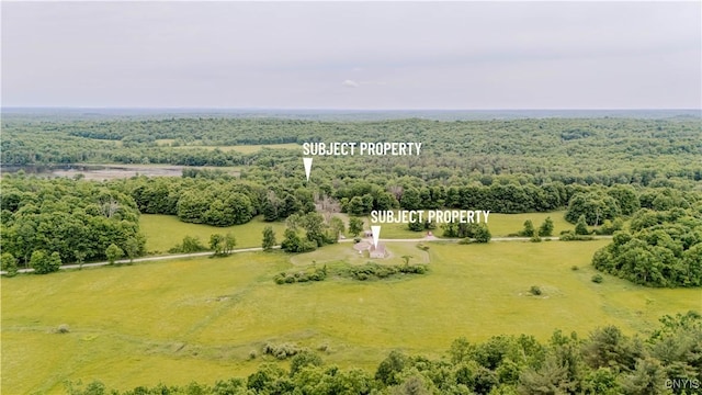 218 Campbell Rd, Gouverneur, NY 13642 - aerial view of sparsely populated area