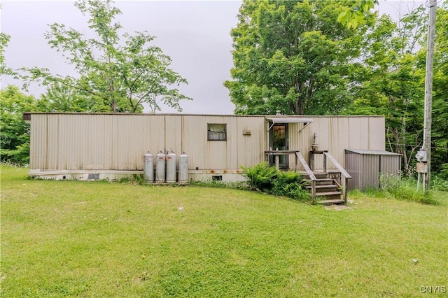 218 Campbell Rd, Gouverneur, NY 13642 - view of grassy yard