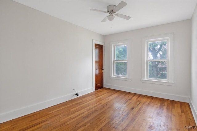 201 Mosley Dr, Syracuse, NY 13206 - spare room featuring light wood finished floors and a ceiling fan