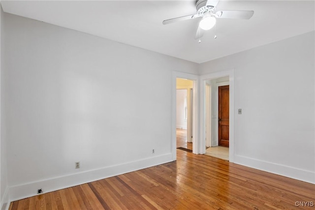 201 Mosley Dr, Syracuse, NY 13206 - spare room featuring wood finished floors and a ceiling fan