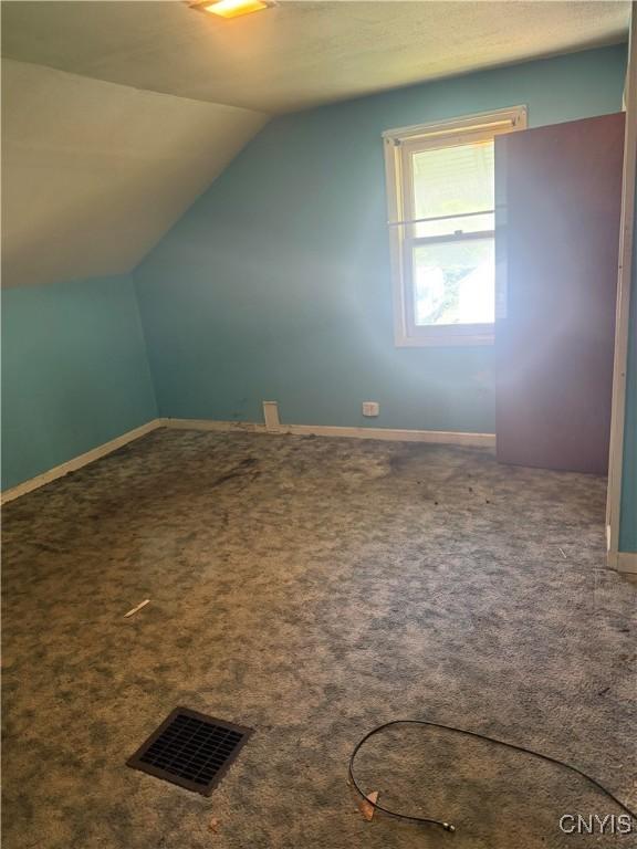 211 W Park St, Lenox, NY 13032 - bonus room featuring lofted ceiling and carpet floors