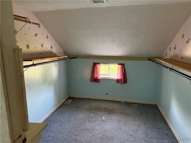 211 W Park St, Lenox, NY 13032 - additional living space with lofted ceiling and carpet floors