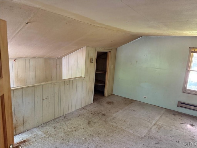 211 W Park St, Lenox, NY 13032 - bonus room with lofted ceiling and wooden walls