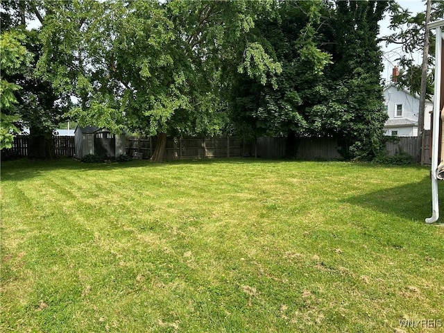 38 Hines St, Buffalo, NY 14220 - view of fenced backyard