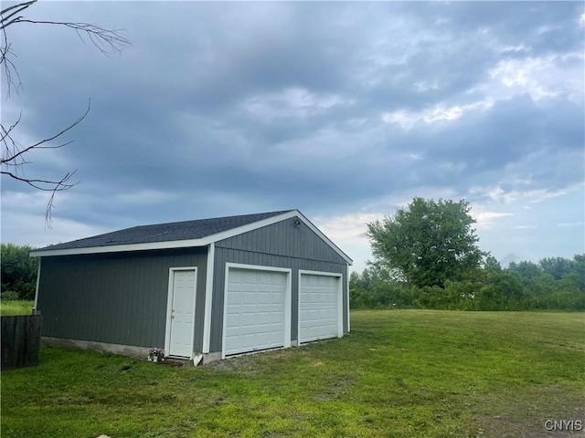 1109 Church Rd, Lysander, NY 13027 - view of detached garage
