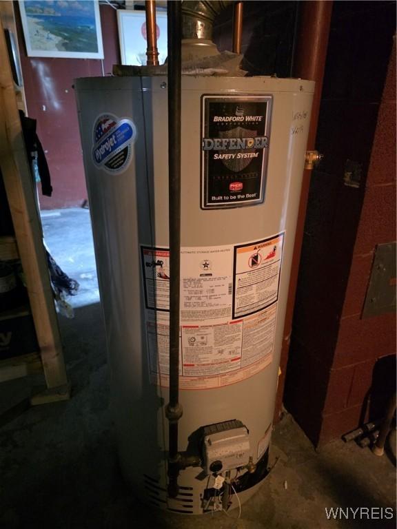 4049 River Rd, Lewiston, NY 14174 - utilities with water heater