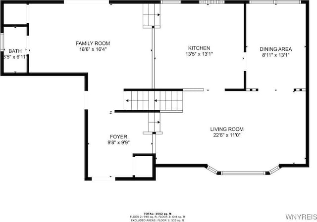 17 Frantzen Ter, Cheektowaga, NY 14227 - view of property floor plan