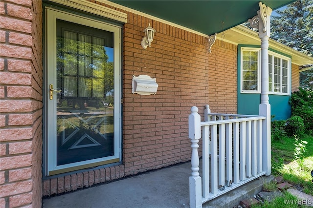 17 Frantzen Ter, Cheektowaga, NY 14227 - entrance to property with a porch and brick siding