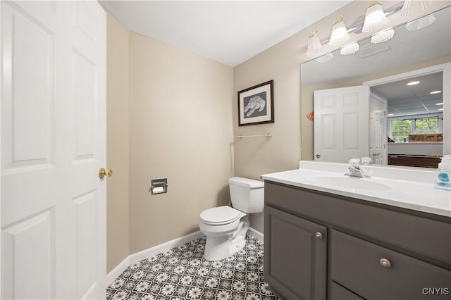 8067 Irish Mist Ln, Manlius, NY 13104 - bathroom featuring vanity and toilet