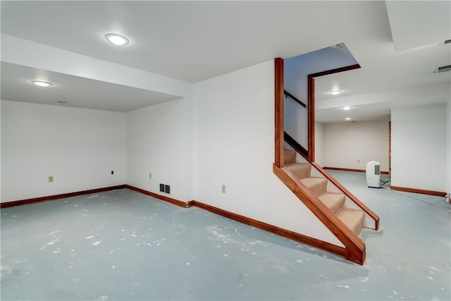 11 Hillcrest Dr, Hamlin, NY 14464 - finished below grade area featuring baseboards and stairway
