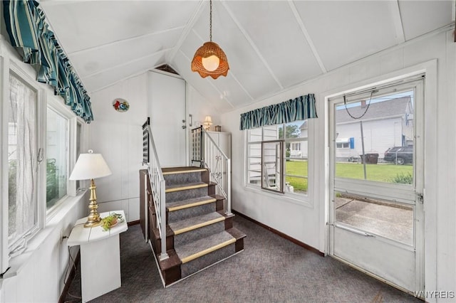 66 Gierlach St, Cheektowaga, NY 14212 - sunroom / solarium featuring vaulted ceiling