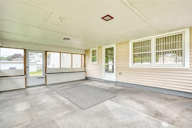 163 Auramar Dr, Irondequoit, NY 14609 - unfurnished sunroom featuring healthy amount of natural light