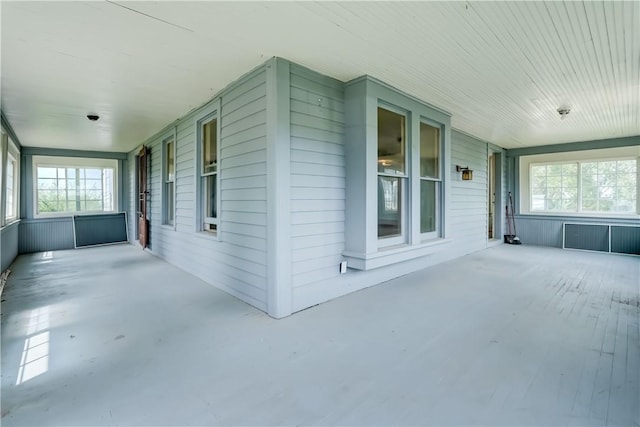 1621 Bragg St, Lima, NY 14485 - view of unfurnished sunroom