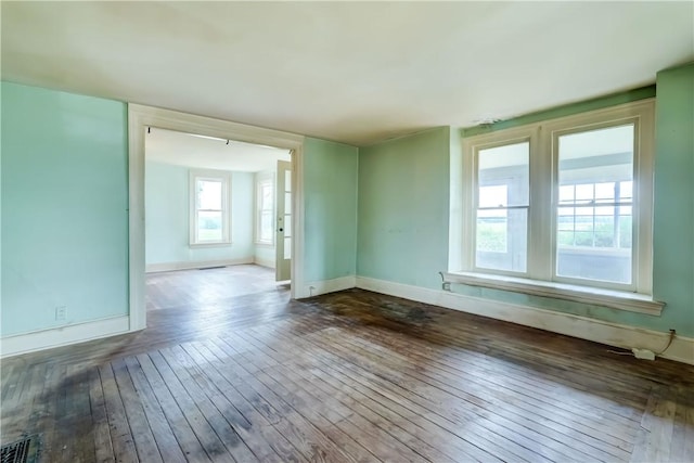 1621 Bragg St, Lima, NY 14485 - empty room featuring dark wood-type flooring