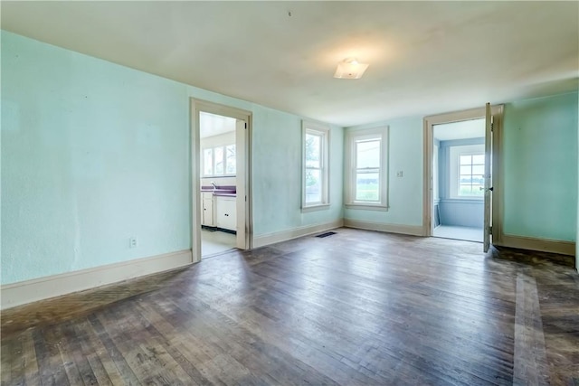 1621 Bragg St, Lima, NY 14485 - unfurnished room with wood finished floors and baseboards