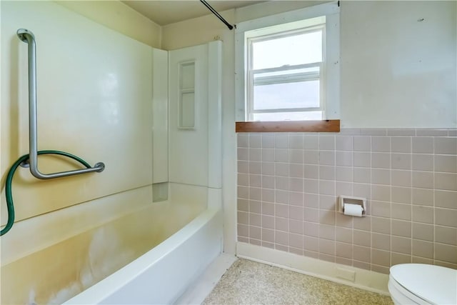 1621 Bragg St, Lima, NY 14485 - bathroom with shower / bath combination and tile walls