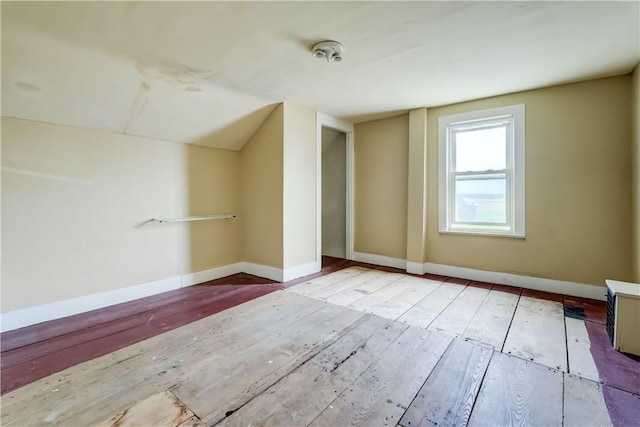 1621 Bragg St, Lima, NY 14485 - additional living space featuring wood-type flooring and lofted ceiling