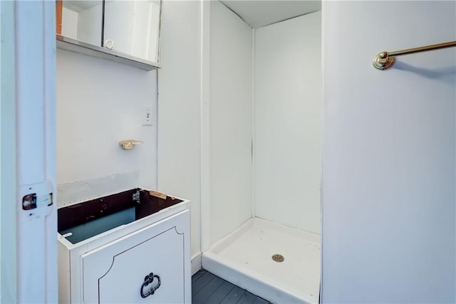 1621 Bragg St, Lima, NY 14485 - bathroom featuring a stall shower