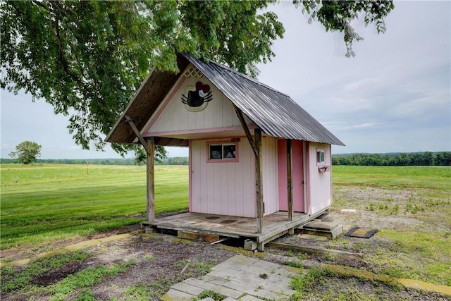 1621 Bragg St, Lima, NY 14485 - view of shed with a view of countryside