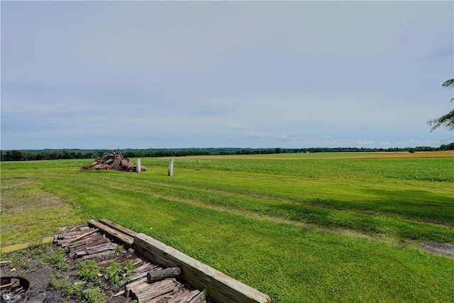 1621 Bragg St, Lima, NY 14485 - view of grassy yard with a view of countryside