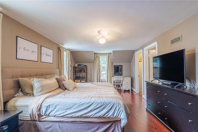 189 Hoover Rd, Irondequoit, NY 14617 - bedroom with dark wood finished floors