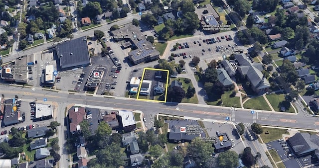 1570 Mount Hope Ave, Rochester, NY 14620 - view of property location featuring property parcel outlined