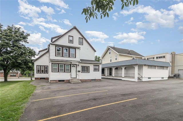 1570 Mount Hope Ave, Rochester, NY 14620 - traditional home with uncovered parking and entry steps