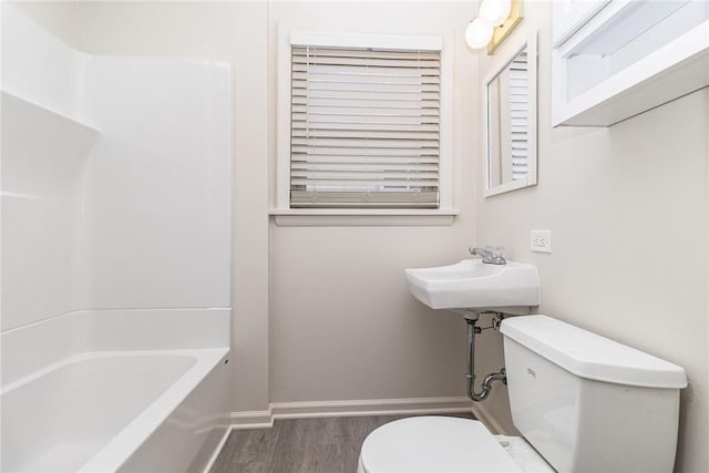 1570 Mount Hope Ave, Rochester, NY 14620 - full bathroom featuring wood finished floors and  shower combination