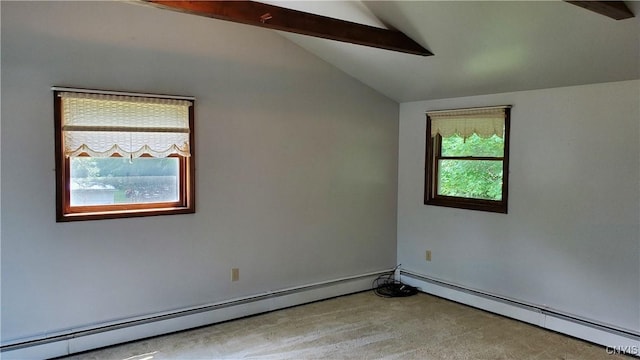 582 Peck Rd, Sullivan, NY 13082 - spare room with light colored carpet and a baseboard radiator