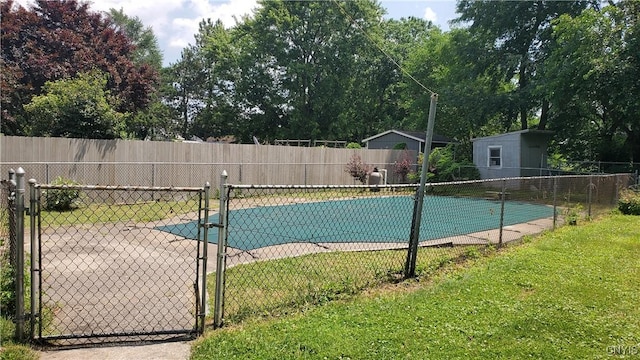 582 Peck Rd, Sullivan, NY 13082 - view of pool with a gate
