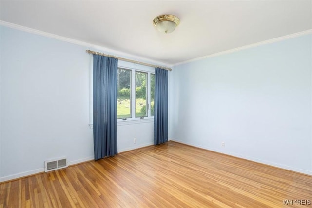 356 Union Rd, West Seneca, NY 14224 - spare room with ornamental molding and light wood finished floors