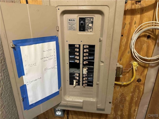 108 Linlyco Lake Rd, New Albion, NY 14719 - utility room with electric panel