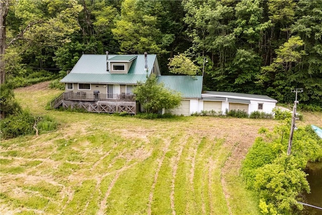 4197 County Highway 26, Colchester, NY 13782 - view of subject property featuring a heavily wooded area