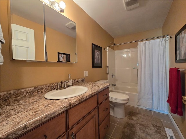 4197 County Highway 26, Colchester, NY 13782 - full bath featuring shower / bath combo with shower curtain, vanity, and tile patterned floors