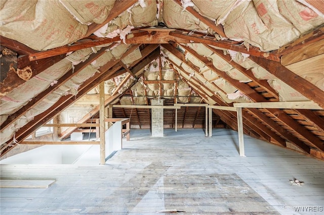 72 Manchester St, Rochester, NY 14621 - view of attic